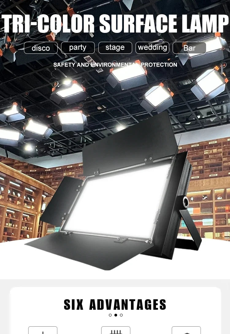 LED Fill Lamp Video Light Panel Warm White 3200-6500K Photography Lighting Live Broadcast Photo Studio Light Stage Fill Light