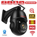 Outdoor IP Camera WIFI POE PTZ 30X Zoom 4K 8MP AI Auto Tracking Humanoid Detection Two Way Audio Security Camera