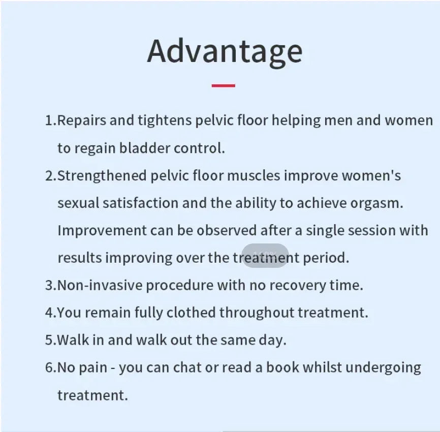 Pelvic Floor Muscle Stimulator Chair for Postpartum Muscle Repair Massage Chairs Tidesmit
