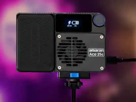 Amaran Ace 25x Pocket Bi-Color LED Video Light for Content Creators Tidesmit