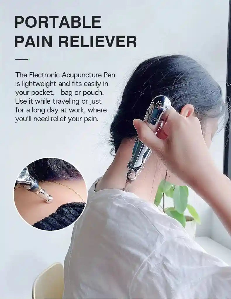 Electronic Acupuncture Pen for Pain Relief - Tidesmit Wellness Tool Relaxation Treatment Tidesmit