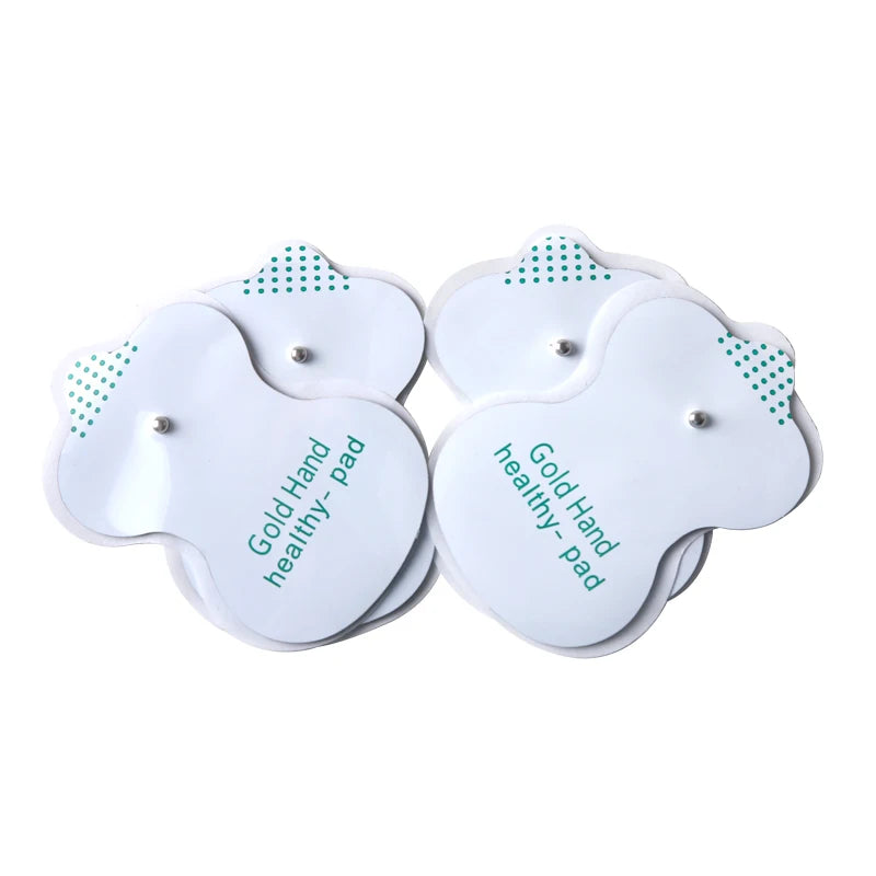 TENS Electrode Pads - Reusable Gel Pads for Electric Massager (50pcs) Back Massage Instrument Tidesmit