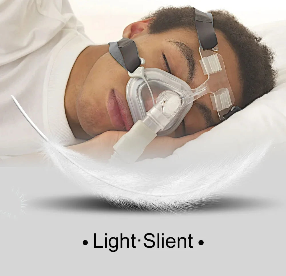 Resoxy CPAP Nasal Mask M / Lsize Light Cpap Nasal Mask Silicon Material Comfort Nazal Mask for Auto CPAP Sleep Snoring Apnea