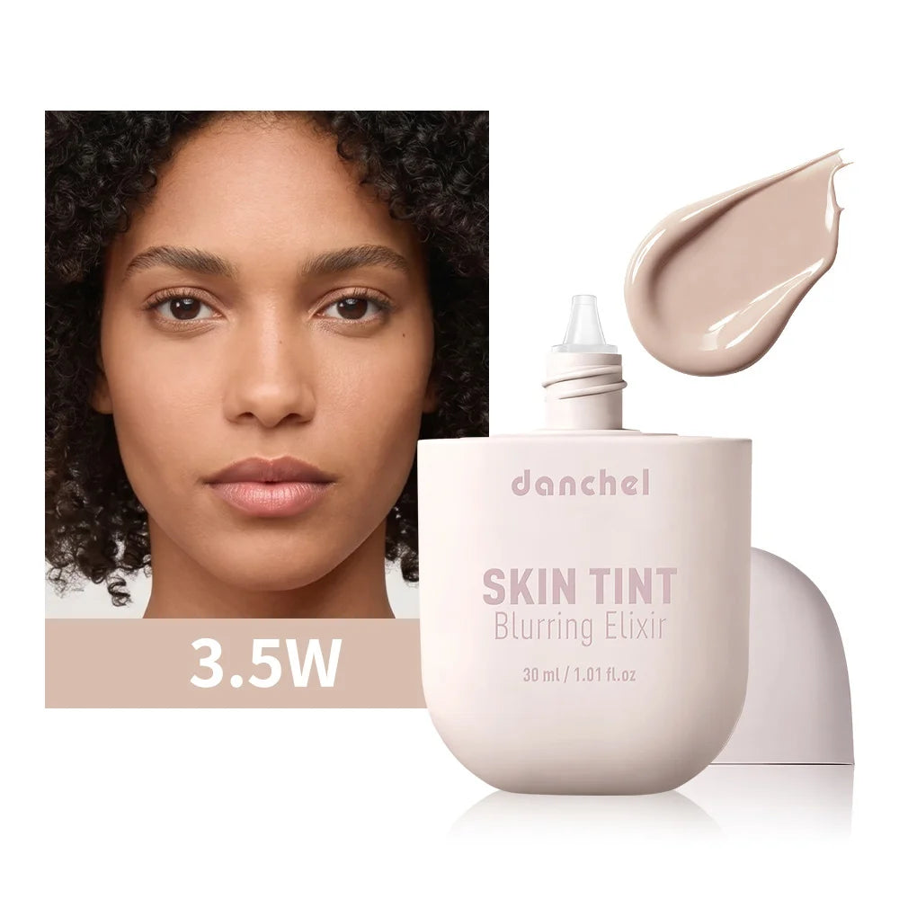 Tidesmit Skin Tint Blurring Elixir Foundation shade swatch for hydrating long lasting face makeup