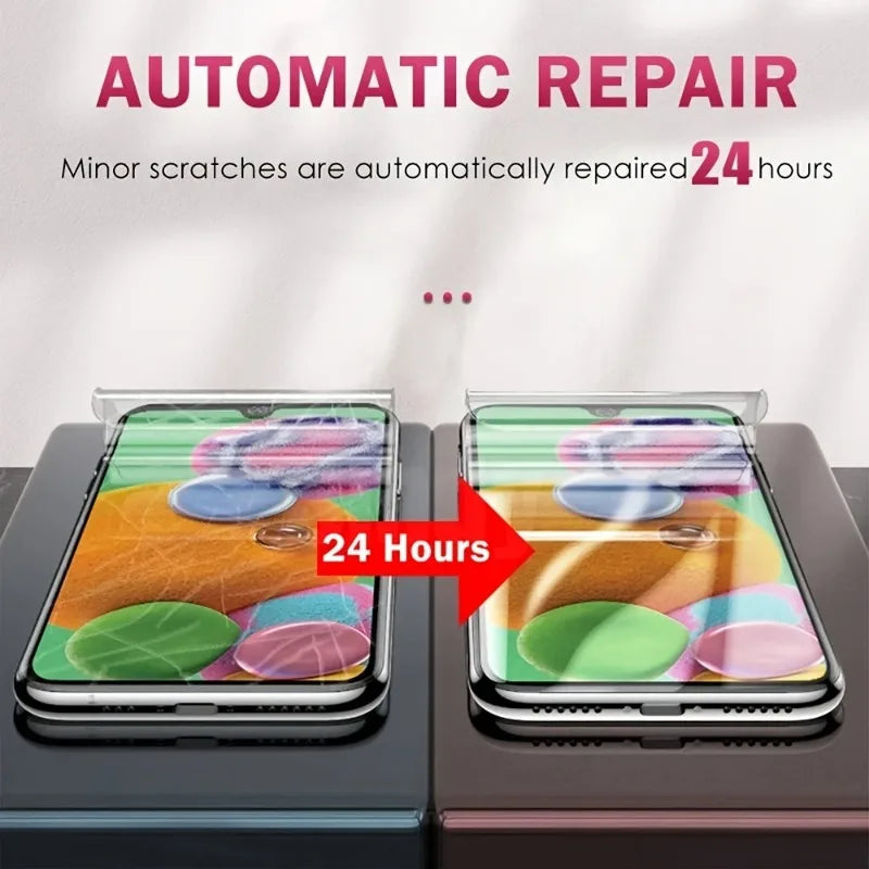 3Pcs Hydrogel Film for Samsung A56 A55 A54 A36 A35 A34 A26 A25 A24 A16 A15 Screen Protector for Samsung A53 A33 A23 A13 A52 A32 AE Tidesmit