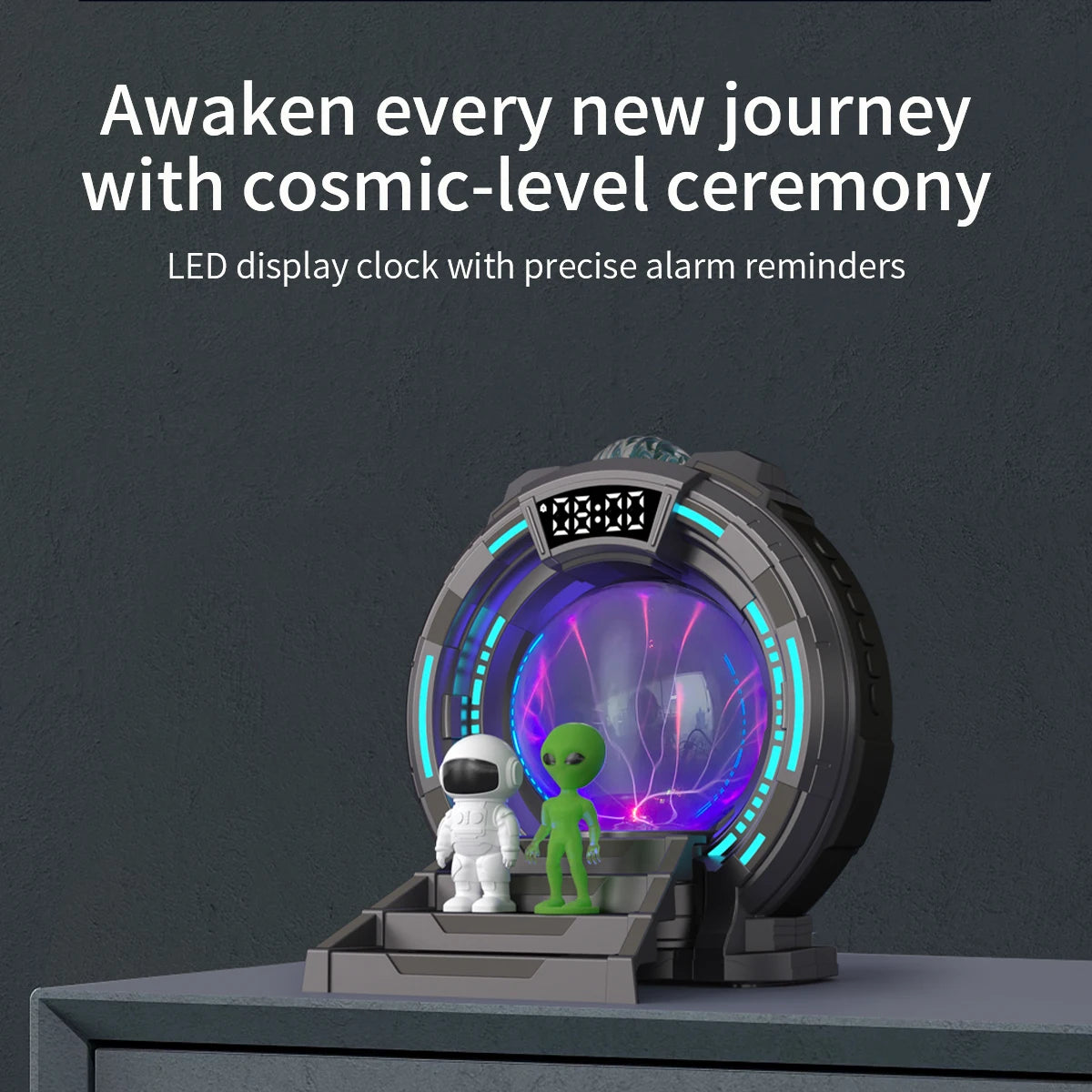Astronaut Projector Light with Bluetooth Speaker, Stargate Design Tidesmit
