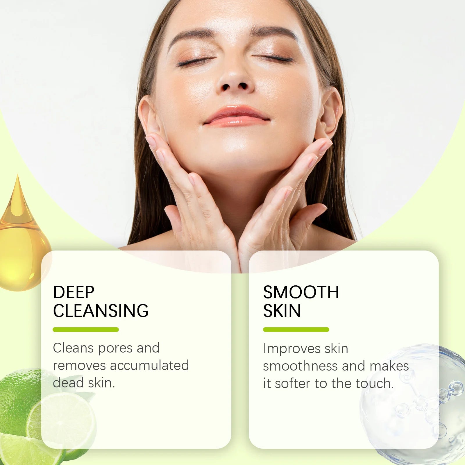 Facial Exfoliating Gel | Hydrating Pore Refining Treatment by Tidesmit Scrubs Treatments Tidesmit
