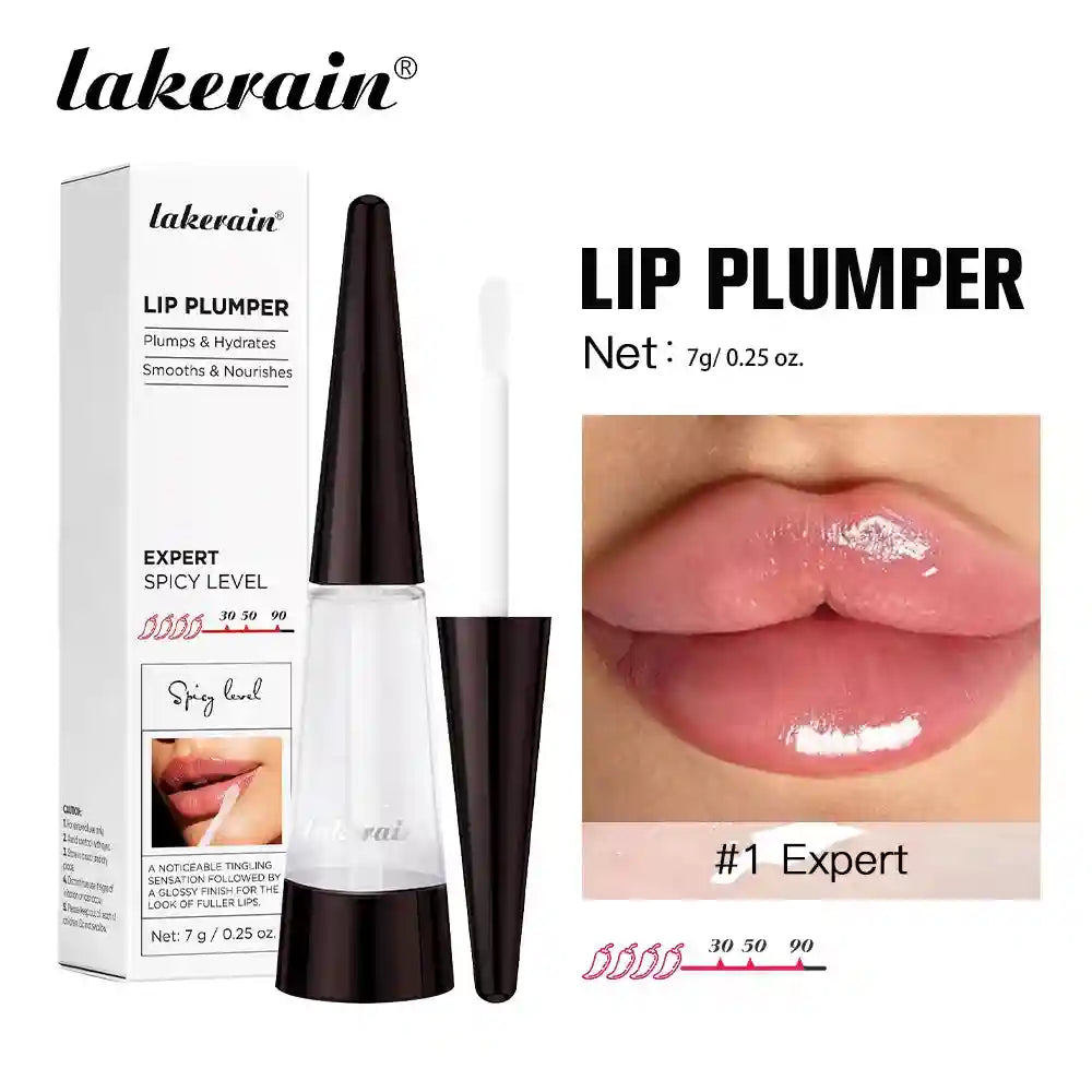 Lip Plumper Gloss - Hydrating Voluminous Finish by Tidesmit Lip Care Expert Tidesmit