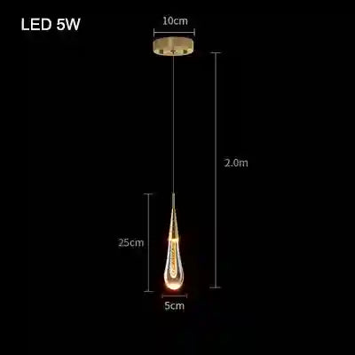 Bubble Crystal Pendant Ring Light for Modern Dining Rooms | Tidesmit B style-1head Tidesmit