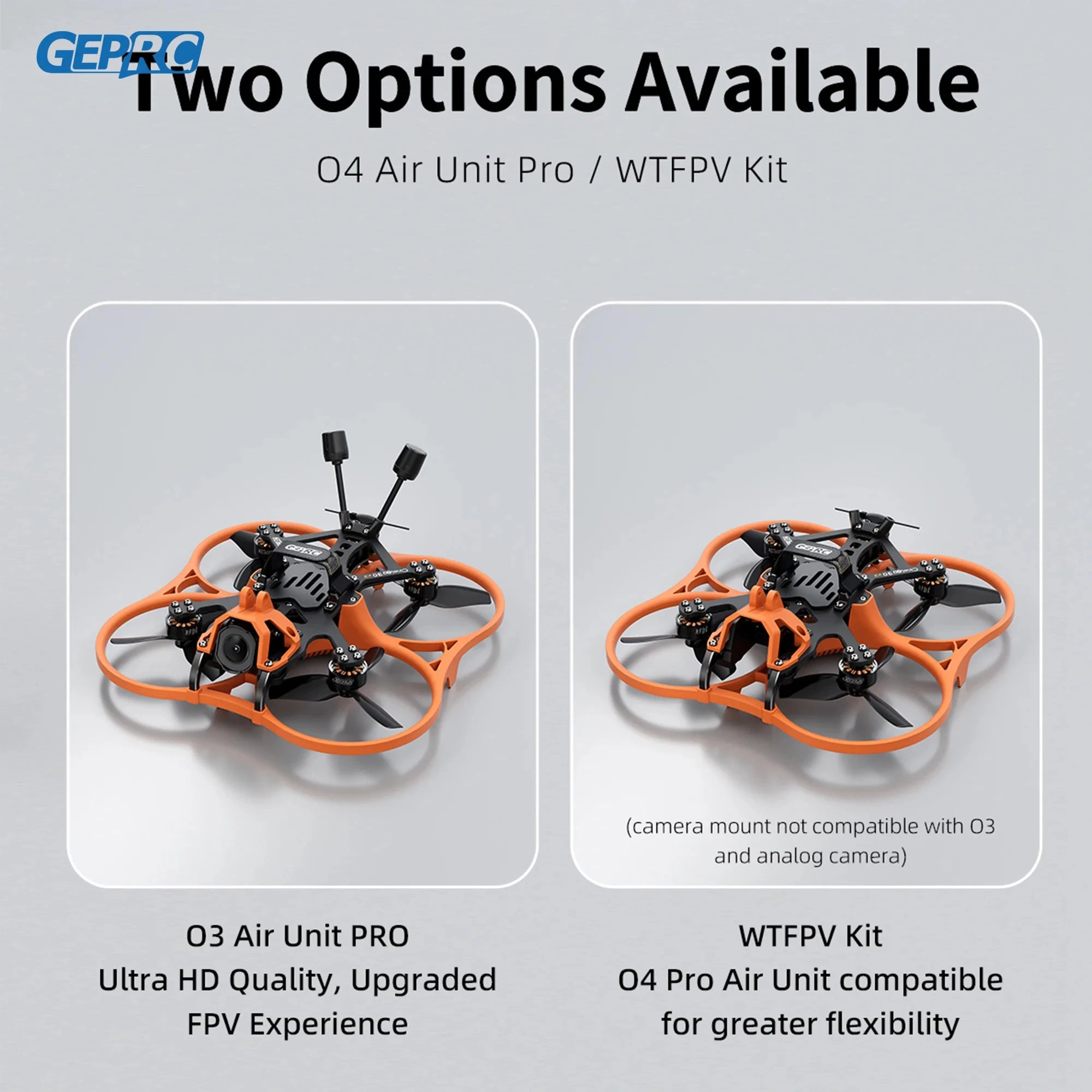 GEPRC Cinelog30 V3 4K FPV Drone - Durable O4 Pro Cinewhoop Tidesmit