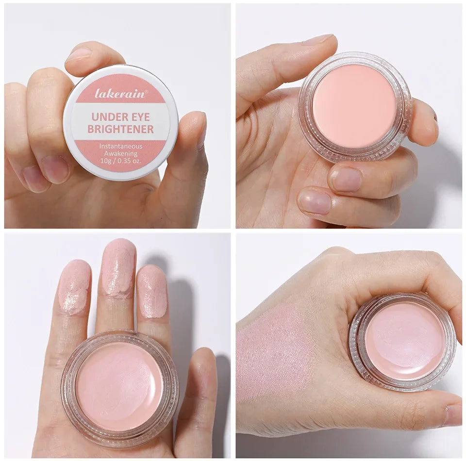 Korean Hydrating Brightening Eye Concealer and Contour Cream, Full Coverage, Long-lasting Eye Concealer for Perfect Makeup Look