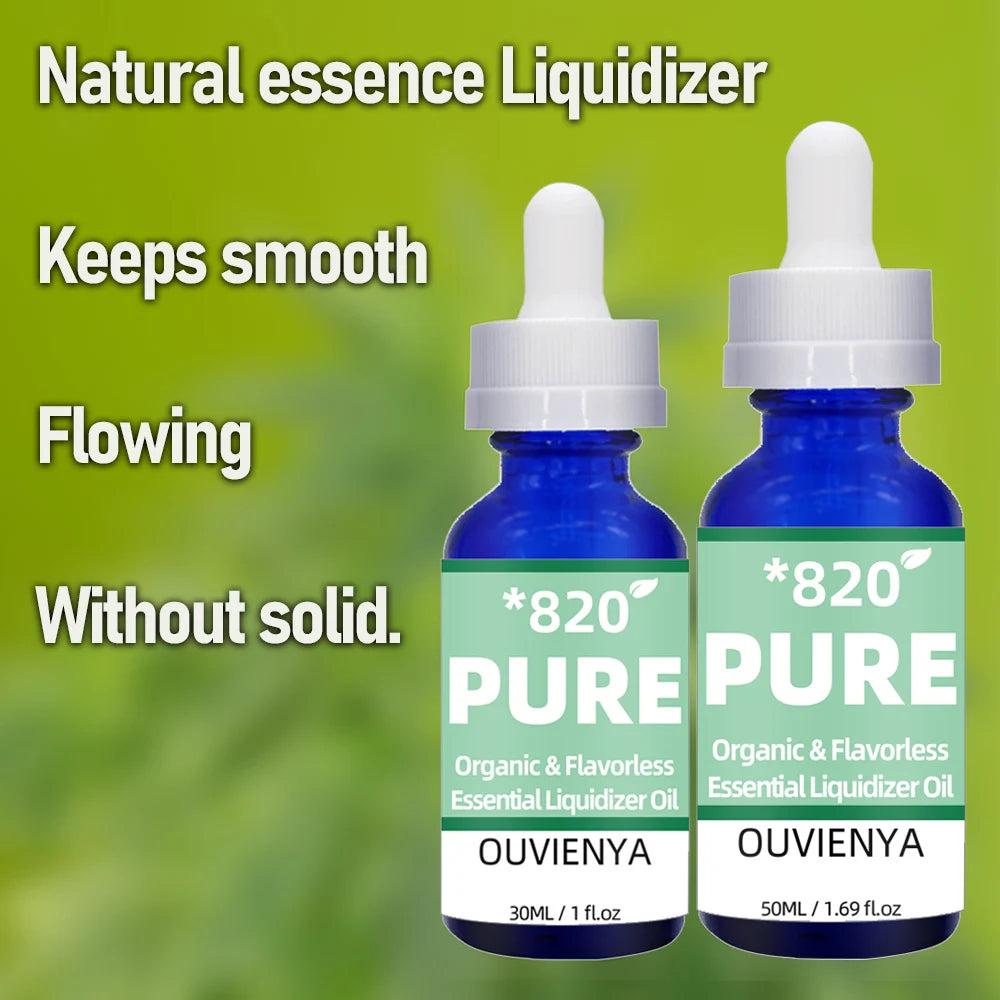 1 bottle natural 30-50ml Plants terpenes blend essential oil with clear colorless and flavorless as liquidizer to makes smoother