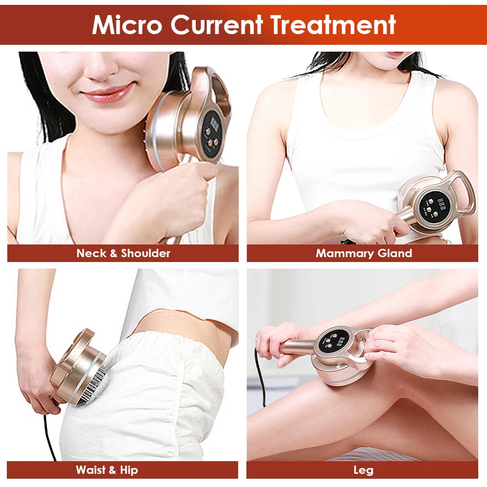 Electric Meridian Massager for Lymphatic Drainage - EU Plug 220V Relaxation Treatment Tidesmit