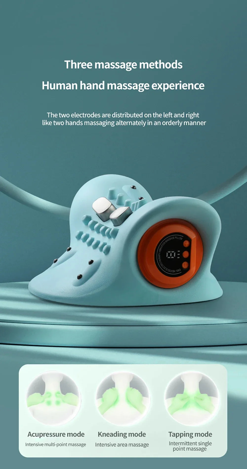 Tidesmit Electric Cervical Massager for Spine Neck and Shoulder Relief Massage Chairs Tidesmit