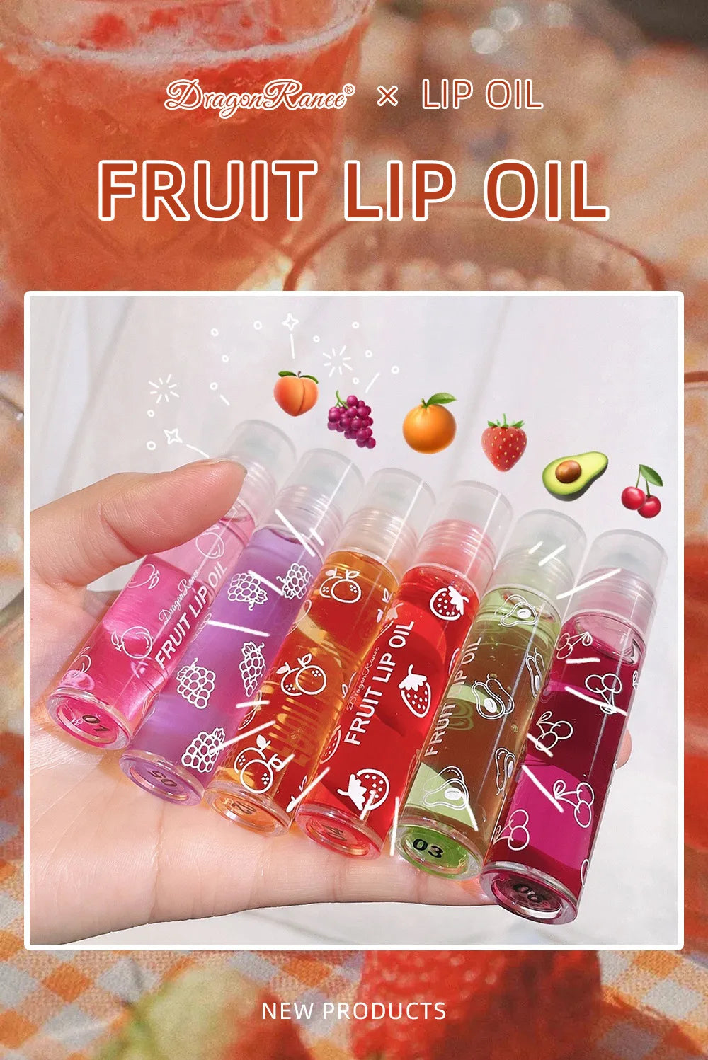 Moisturizing Lip Oil Gloss - Hydrating Lip Care for Soft Lips Lip Care Tidesmit