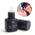 UV Eyelash Extension Glue 5ml - 0.1s Fast Dry Strong Hold Eye Massage Instrument 5ml UV Glue Tidesmit