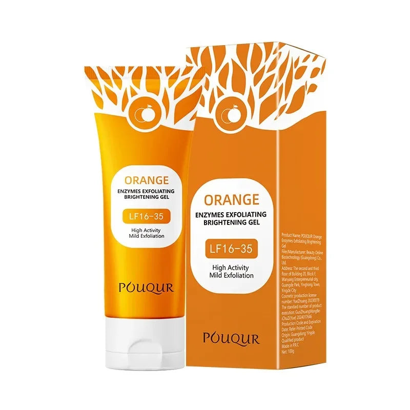 Exfoliating Peeling Gel for Face - Brightening Facial Scrub Treatment Scrubs Treatments Tidesmit
