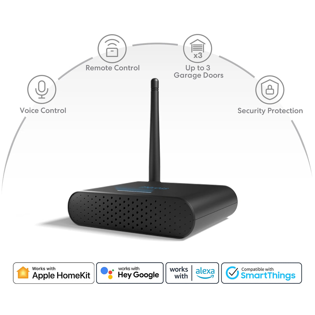Meross WiFi Garage Door Opener APP Voice Control Smart Garage Door Switch Works with Alexa Google Home