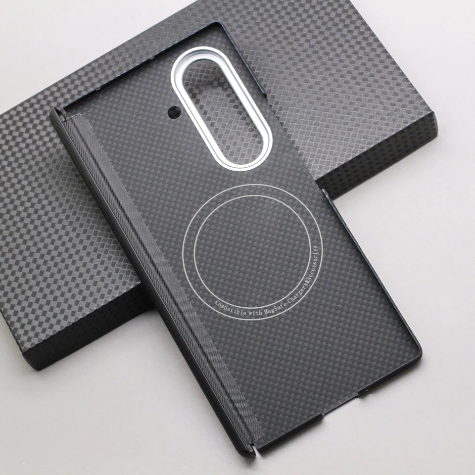 Samsung Galaxy Z Fold 7 Aramid Fiber Case | Slim Shock-Absorbing Cover Tidesmit
