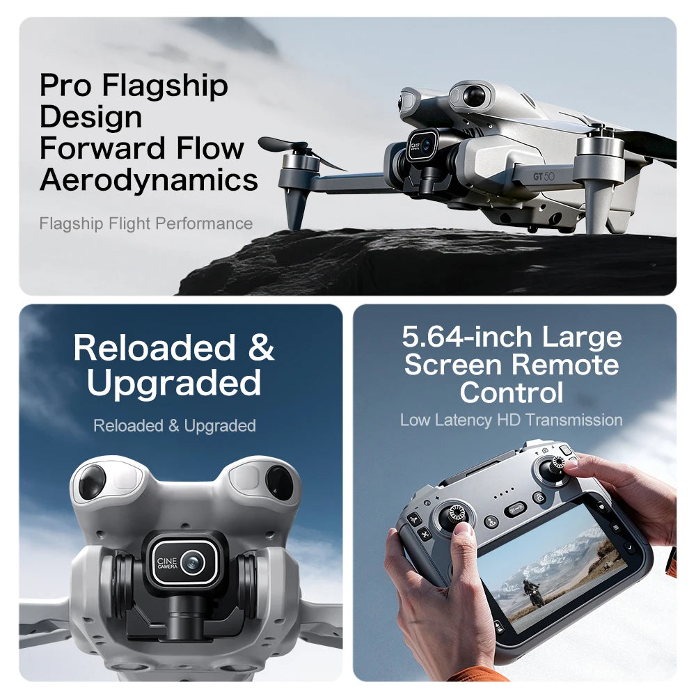 Mini 4K Camera Drone With GPS and Obstacle Avoidance - Tidesmit Tidesmit