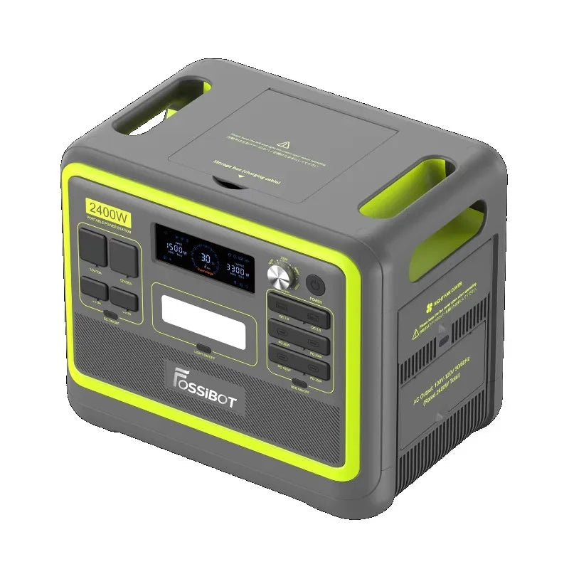 【BestSelling】 F2400 Portable Power Generator 2400W Solar with App Control 230V EU for Outdoor Fishing Camping Portable P