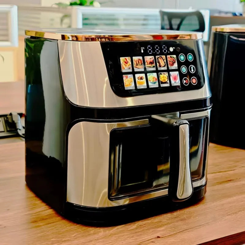 Professional 12L 15L Digital Air Fryer Oven Stainless Steel Smart Multi Functional Large Capacity Commercial No Oil 2025 New