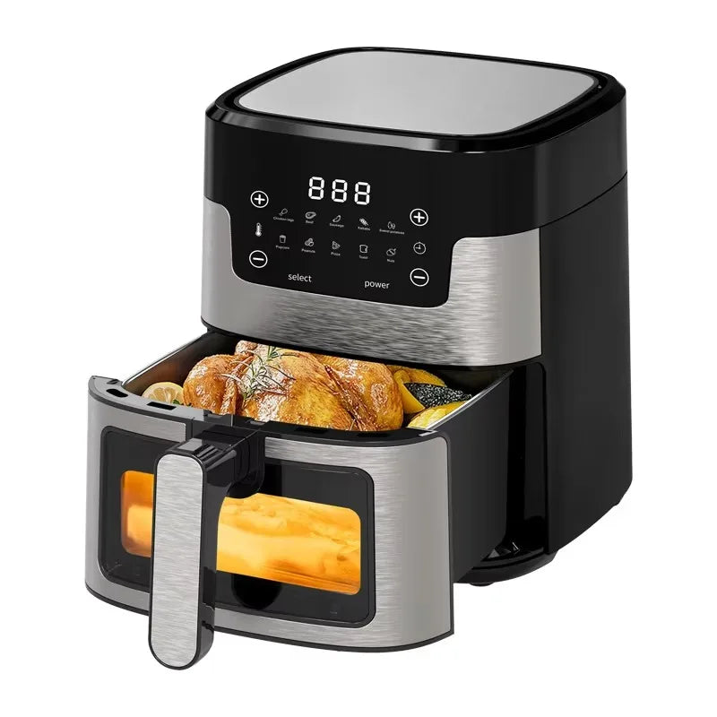 Home Air Fryer Multifunction Electric Oven Large Capacity Kitchen Electric  Smokeless Air Fryer