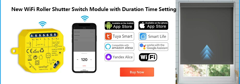 WiFi Boiler Switch 4400W App Timer for Smart Home Energy Management Tidesmit