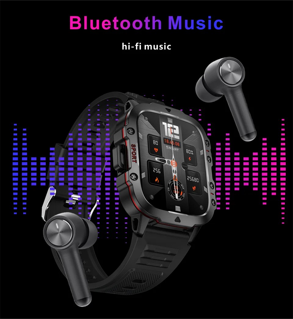 New Smart Watch For Men Women Bluetooth Call Heart Rate Sleep Monitoring 3ATM Waterproof Sport Smartwatch For Android IOS 2026