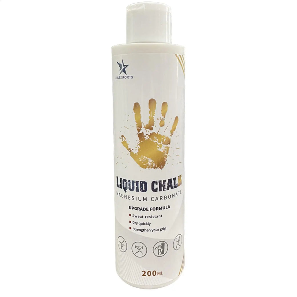 200ml Sports Liquid Magnesium Powder Fitness Lifting Anti Slip Cream Grip Liquid Magnesium for Pole Dancing Rock Climbing Gym
