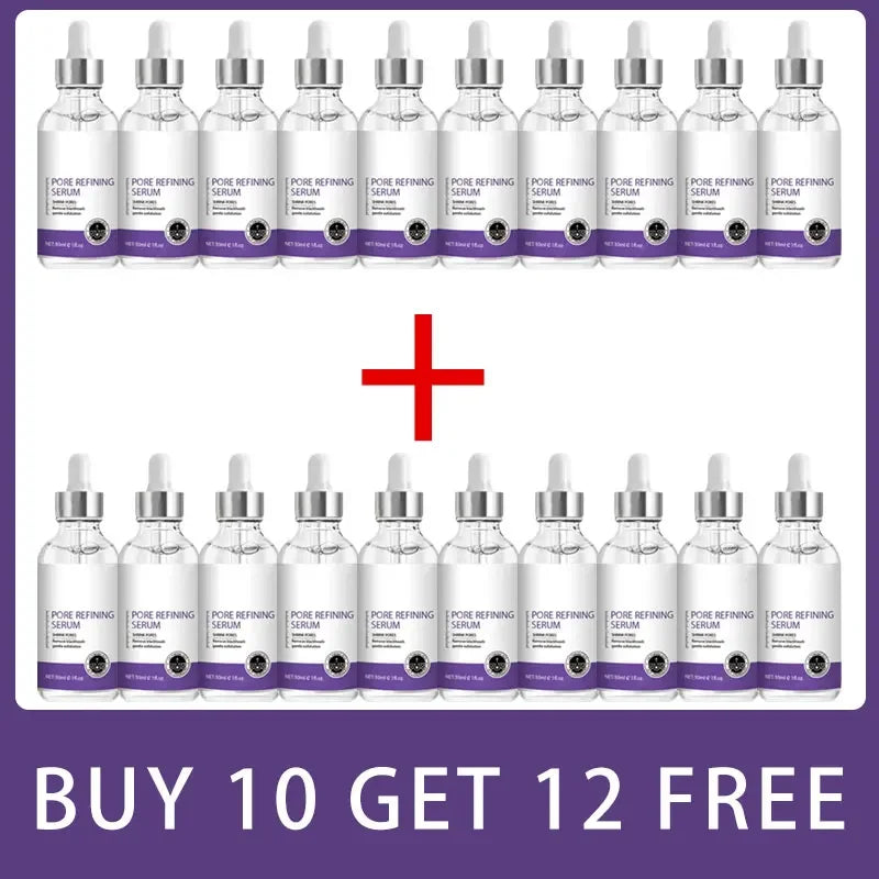 Pore Shrinking Serum for Face - Tightening Formula by Tidesmit Scrubs Treatments Buy 10 get 12 free Tidesmit