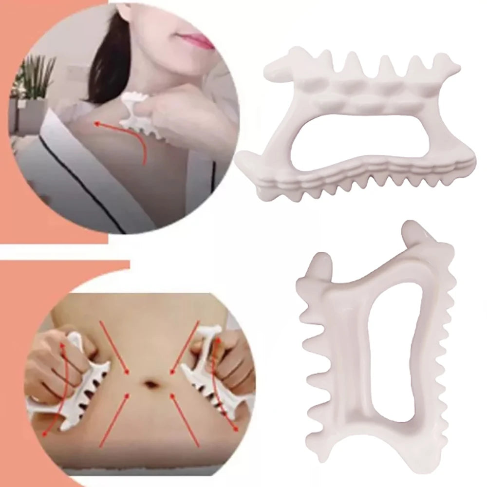 Gua Sha Ceramic Facial Massage Tool for Muscle Relief and Skin Health Back Massage Instrument Tidesmit