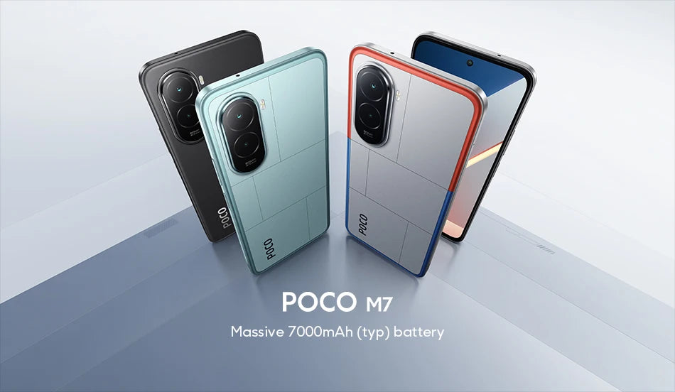 POCO M7 Global Version Smartphone Snapdragon 685 6.9-inch 144Hz FHD+ Display 7000mAh Battery NFC 33W Fast Charging NFC