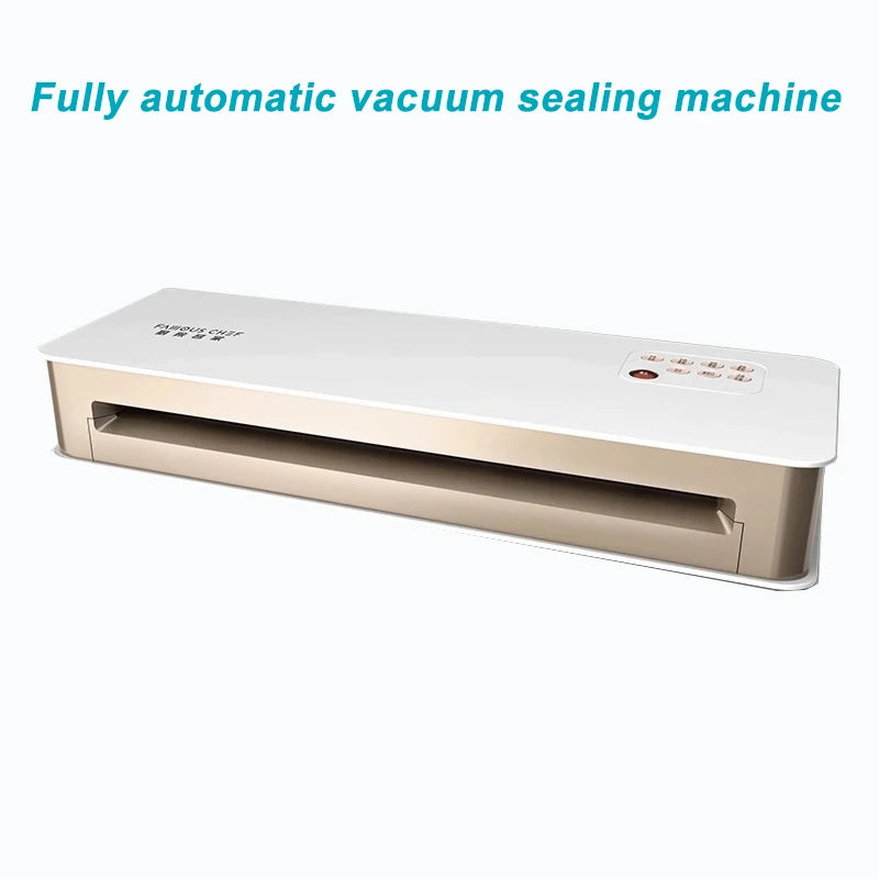 Fully Automatic Creation Of Vacuum Sealing Machine Family Expenses Heat Sealer Vacuuming retain freshness
