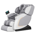 Tidesmit Full Body Zero Gravity Electric Massage Chair with Heat Therapy Massage Chairs White-grey Tidesmit