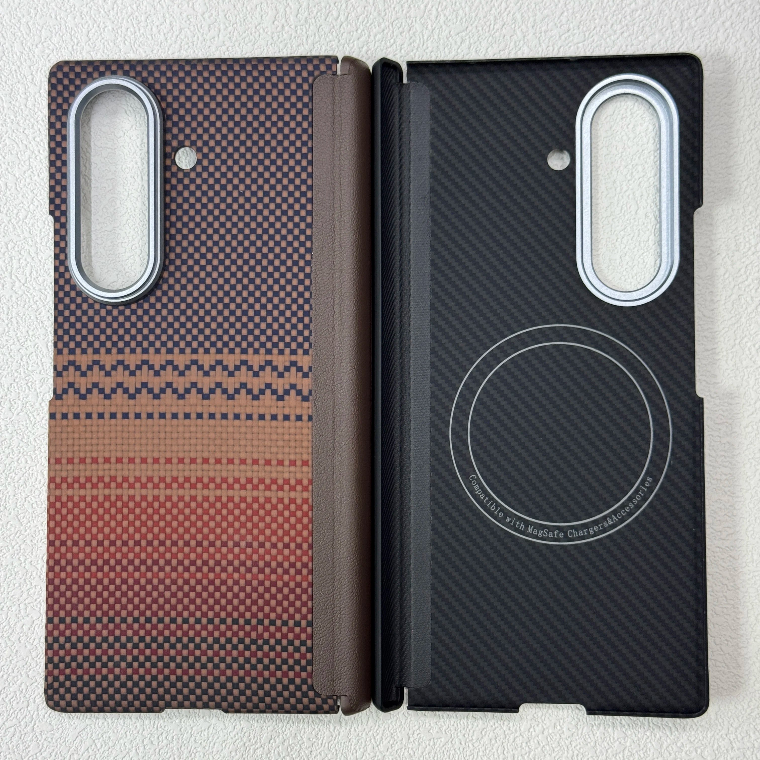 Samsung Galaxy Z Fold 7 Case: Slim Aramid Fiber Magnetic Cover Tidesmit