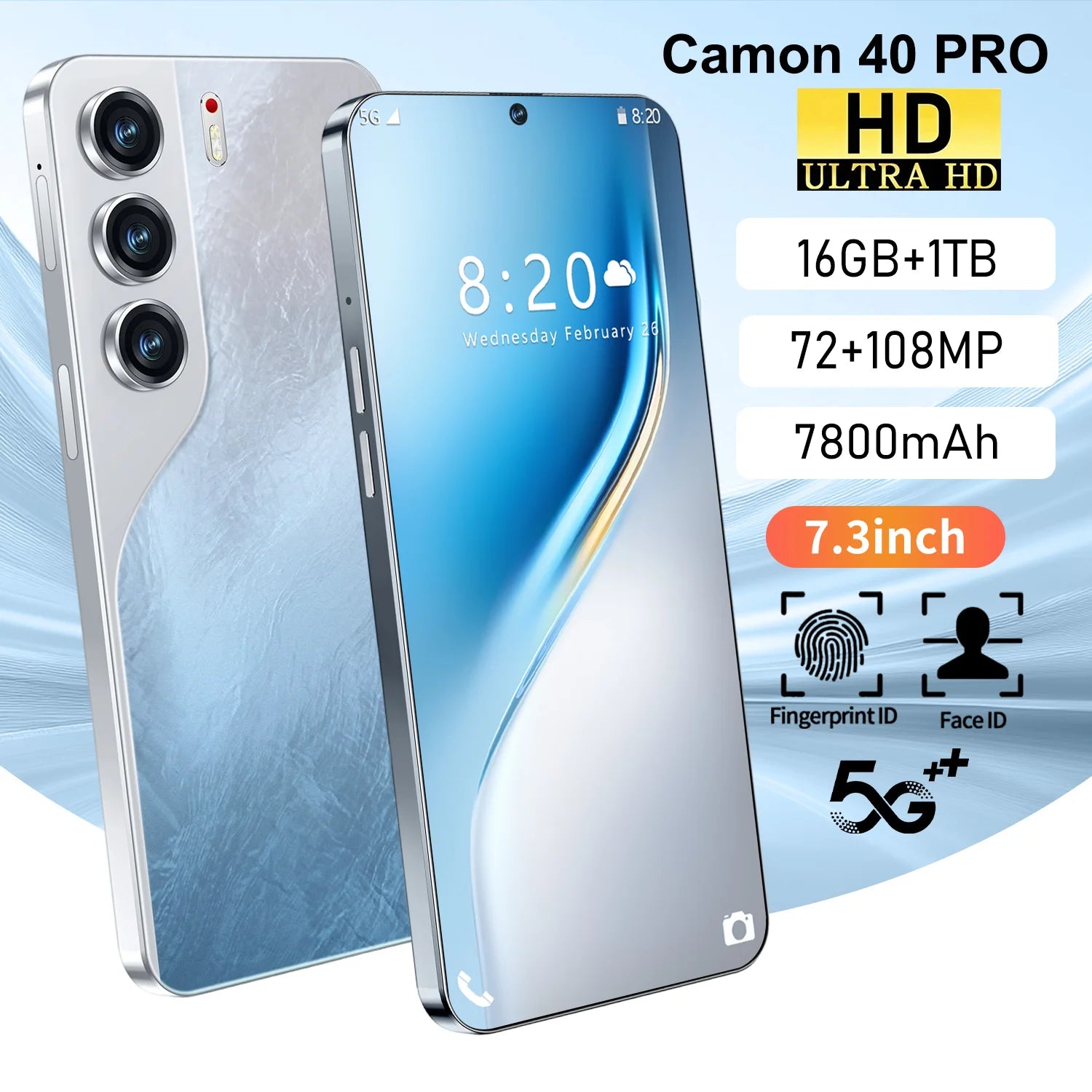 Camon 40 Pro 5G Phone Case: Military-Grade Shock-Absorbing Cover Tidesmit