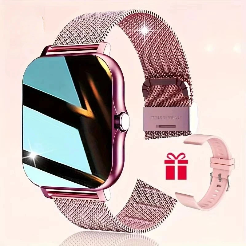 2026 New Smart Watch 1.83'' Inch HD Screen Bluetooth Call Sleep Blood Oxygen Pressure Health Monitoring Watches For Women Men