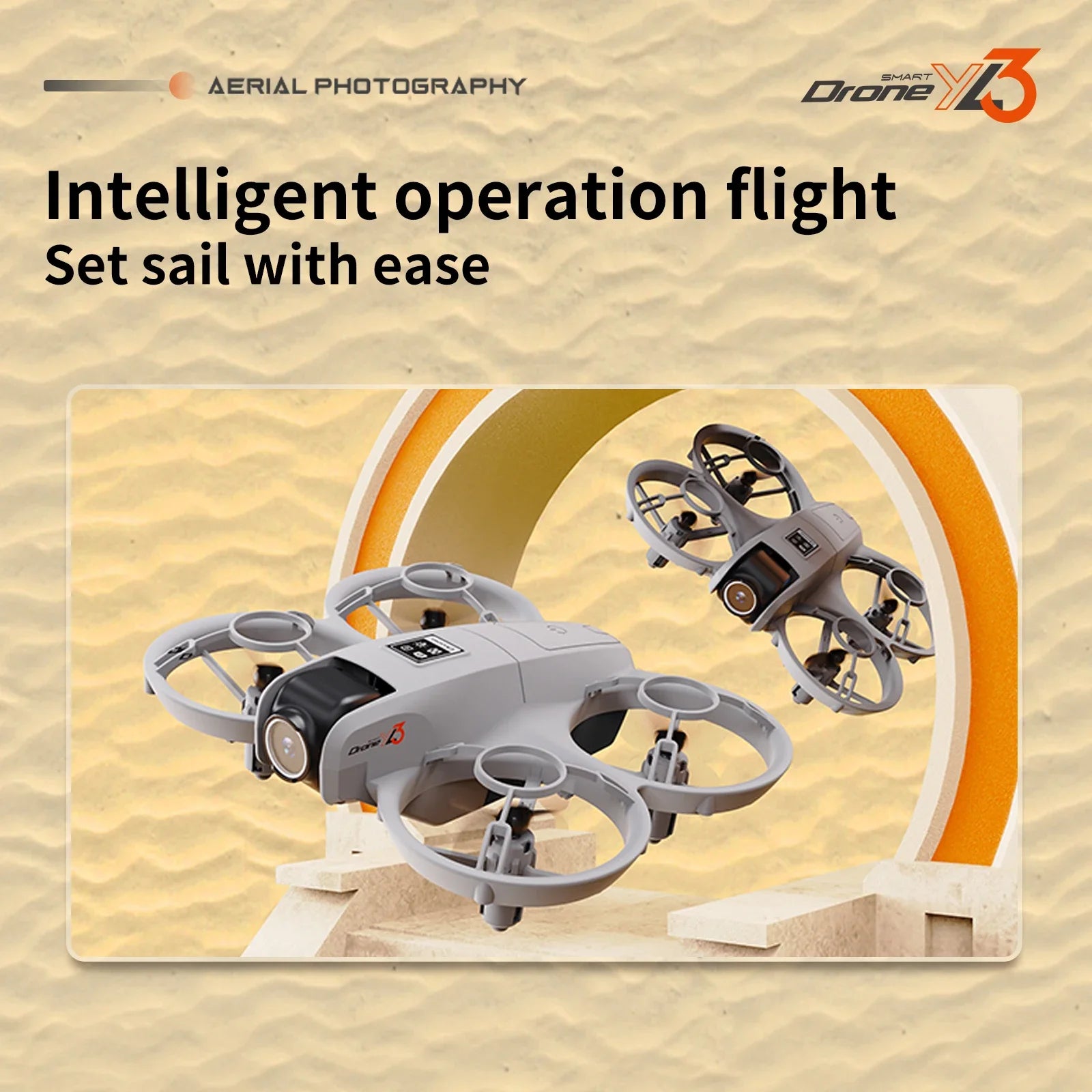 4K Camera Drone for Kids: Foldable Quadcopter with Remote Screen Tidesmit