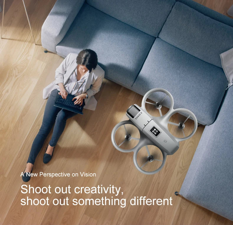 Mini GPS Camera Drone with 8K Dual Lens & Obstacle Avoidance Tidesmit