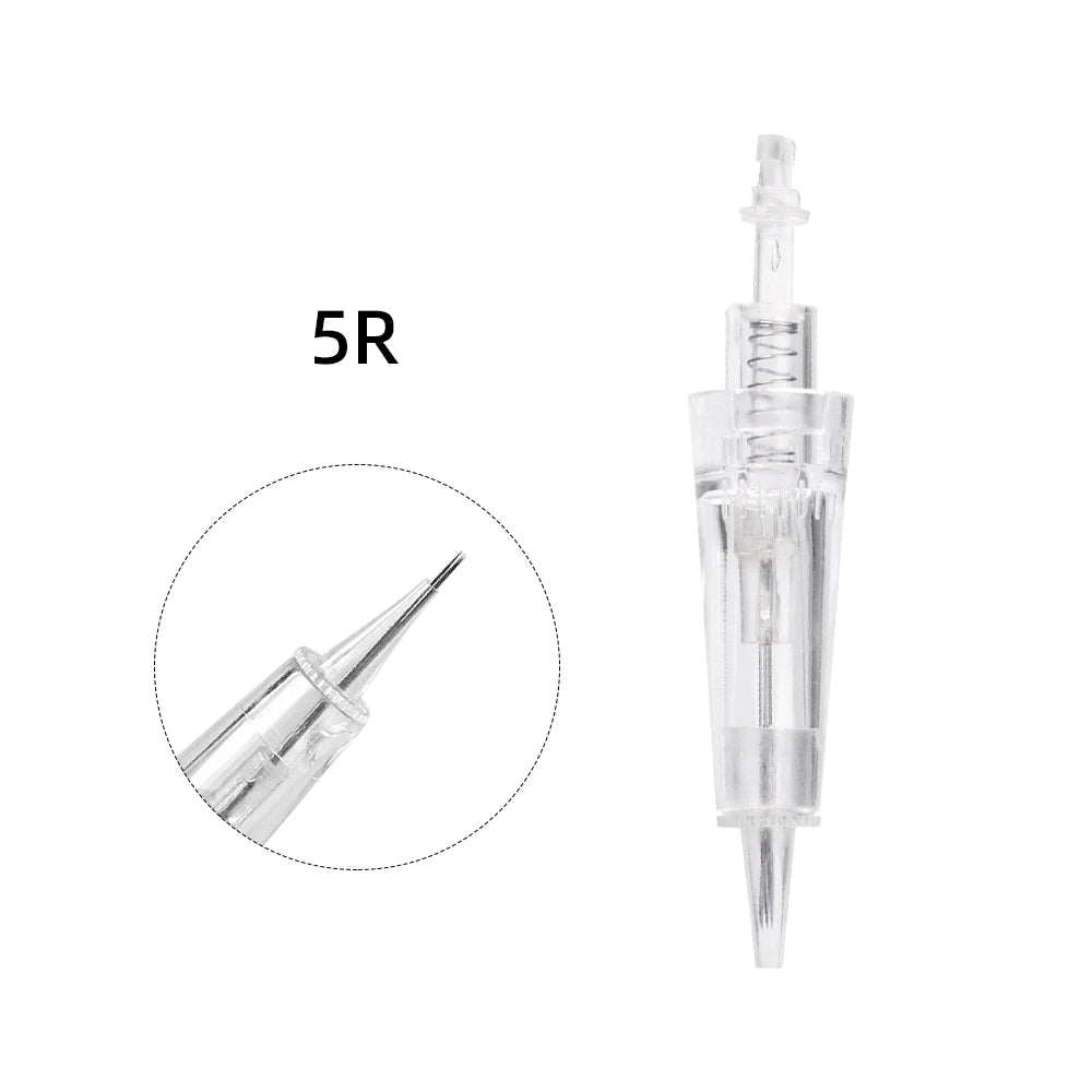 Professional PMU Machine | Rotary Microblading Pen for Precision Brows Permanent Makeup Machines 5R 15pcs Tidesmit
