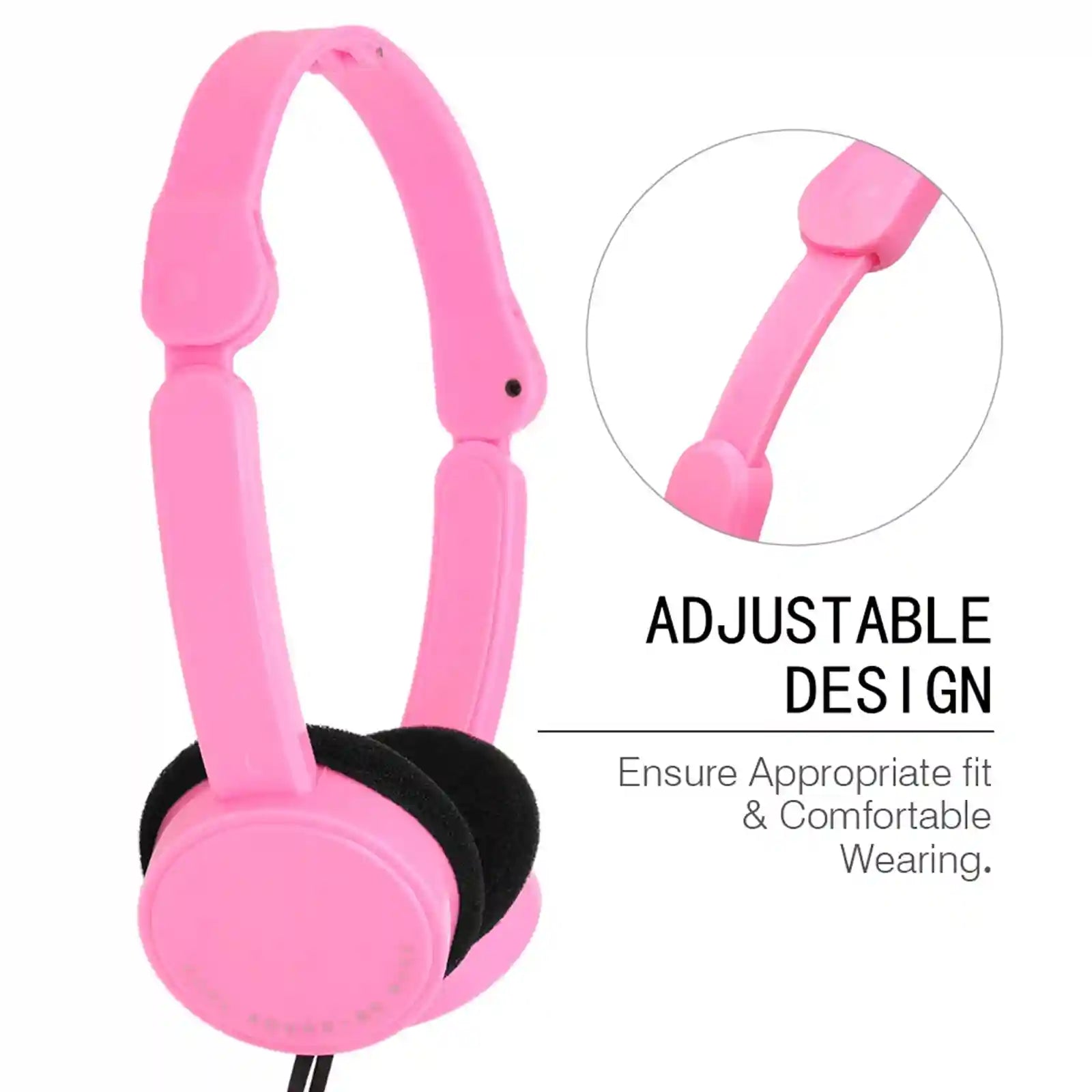 Wired Over-Ear Headphones for Kids - Foldable Design by Tidesmit Tidesmit