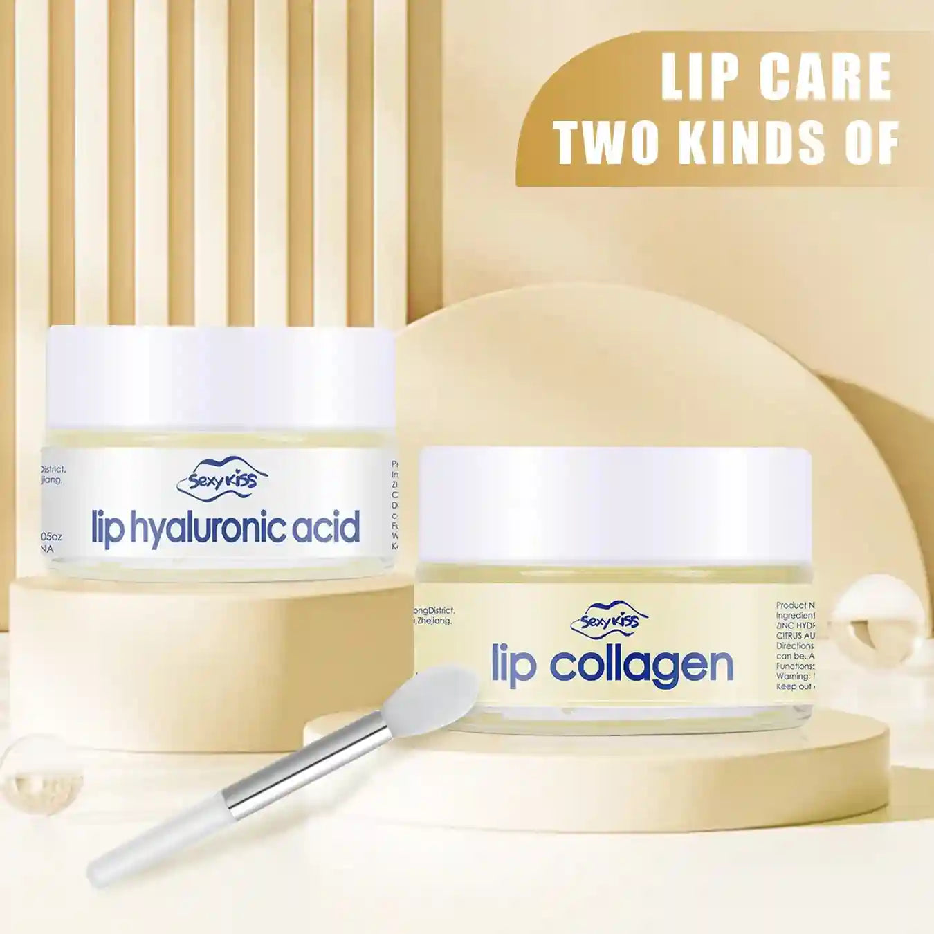 Hyaluronic Acid Lip Mask: Deep Hydrating Overnight Lip Treatment Lip Care Tidesmit