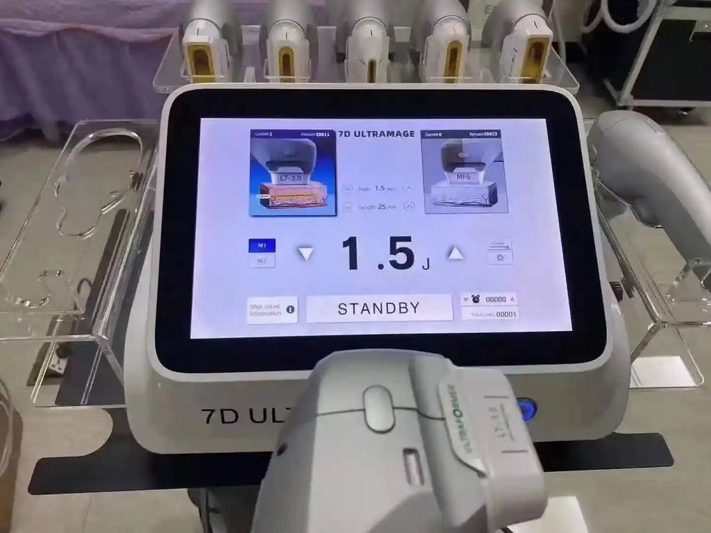 7D HIFU Skin Tightening Machine for Facial Lifting | Tidesmit Eye Massage Instrument Tidesmit