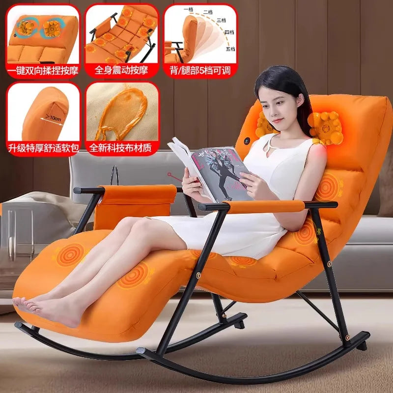 Full Body Massage Chair Recliner With Intelligent Rocking & Heat Therapy Massage Chairs Tidesmit