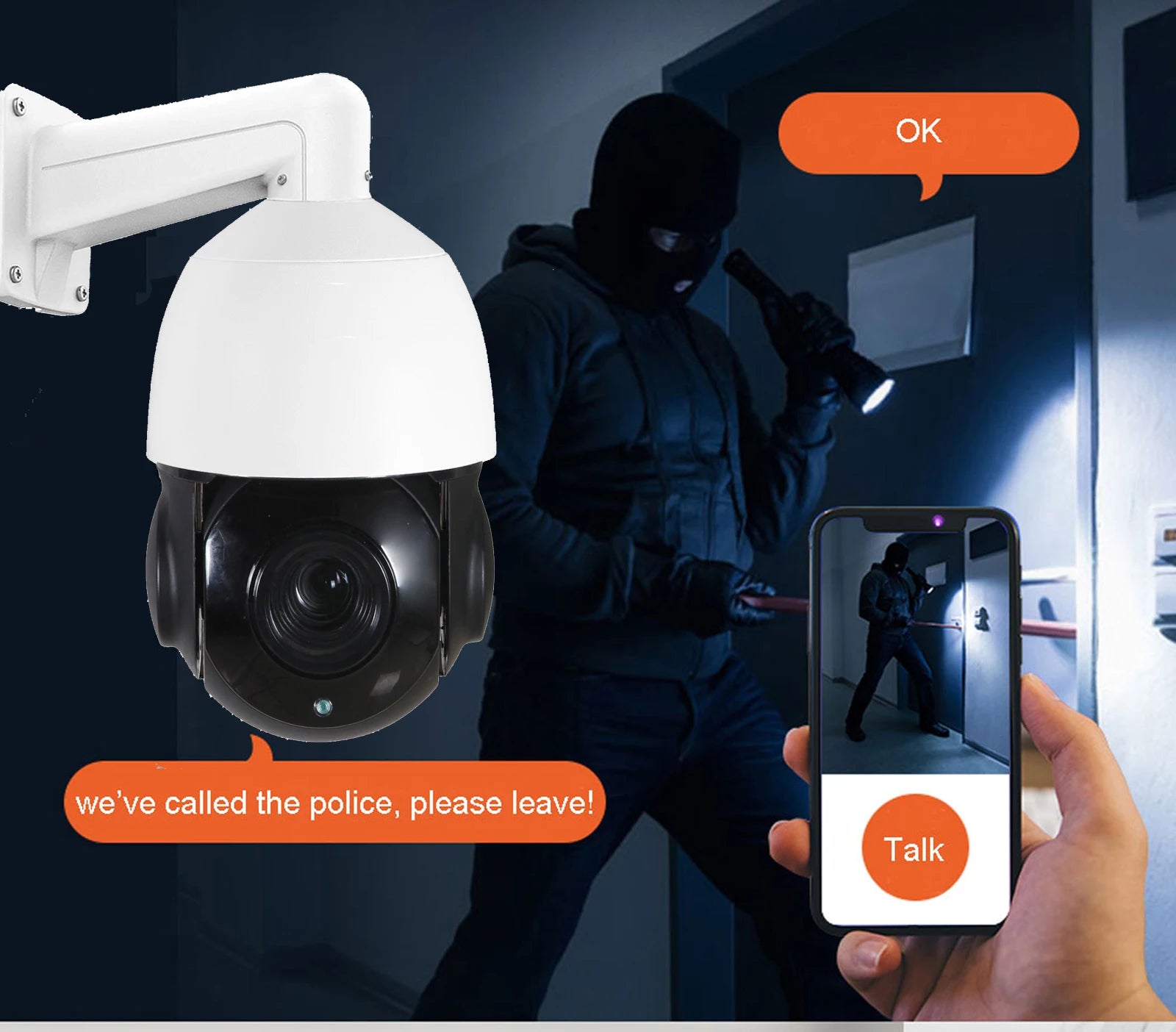 onvif- compatible 4K 8MP 6MP 5MP IP PTZ camera outdoor H265 POE IP PTZ camera 30x zoom ptz ip camera speed dome