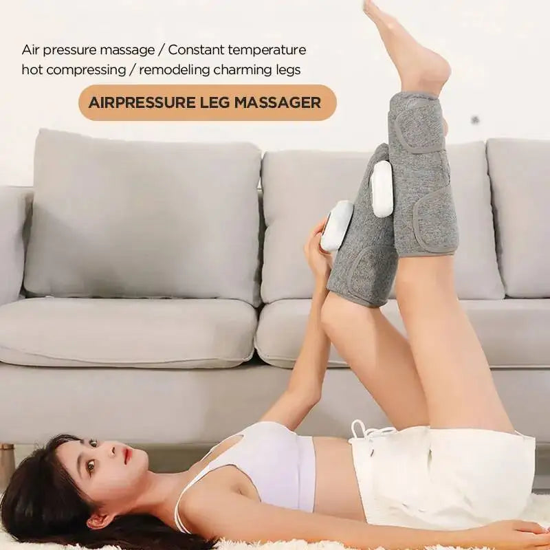 Portable Calf Massager with Heat - Air Compression Recovery Device Fascia Gun Tidesmit
