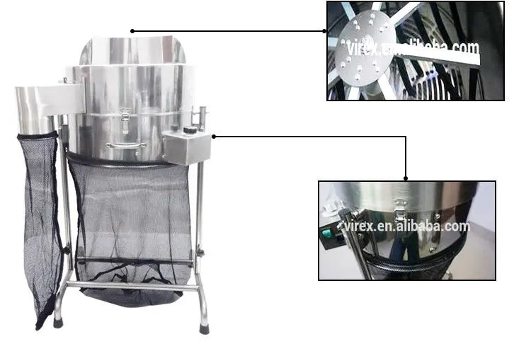 18" Hydroponic 2-in-1 Trimmer | Electric Automatic Bud & Leaf