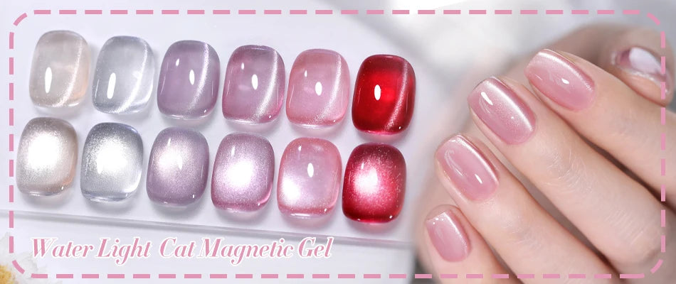 9D Cat Eye Gel Polish Magnetic UV LED Varnish for Professional Manicure Permanent Makeup Machines Tidesmit