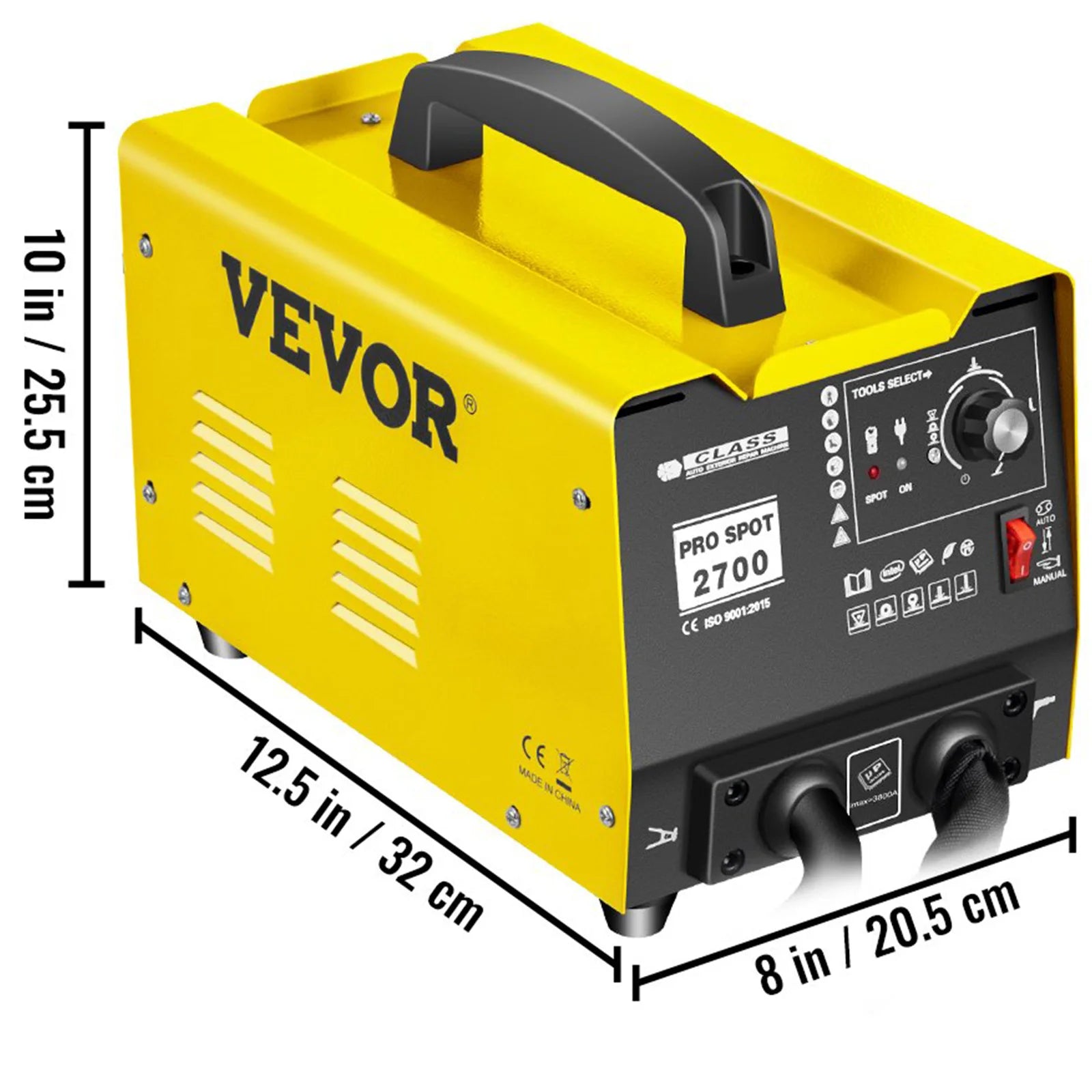 VEVOR Pro Leg Stretcher 220LBS Leg Stretch MachineCarSpotWelder3500ADentPullerKitHandHeldVehicleSpotterWeldingCarBodyBumper